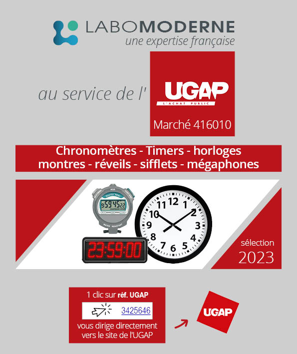 Catalogue UGAP 2023 - Chronomètres, timers