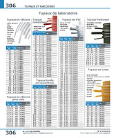 Tuyau silicone 2,4x0,8, 3 cavaliers - ø int. / ext. (mm) 2,4 / 0,8 - Débit  (ml/min) 0,0212 - 31,8 - Matériel de laboratoire