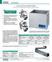 Cuves à ultrasons SONOCLEAN® pour le nettoyage de masques respiratoires