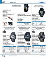 Montre Casio® Pro Trek digitale - Bluetooth / Connectée -  Altimètre/Baromètre/Thermomètre/Boussole