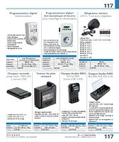 Chargeur de piles NiMH - R03, R06, R14, R20 et 9V - Indicateur de charge LCD