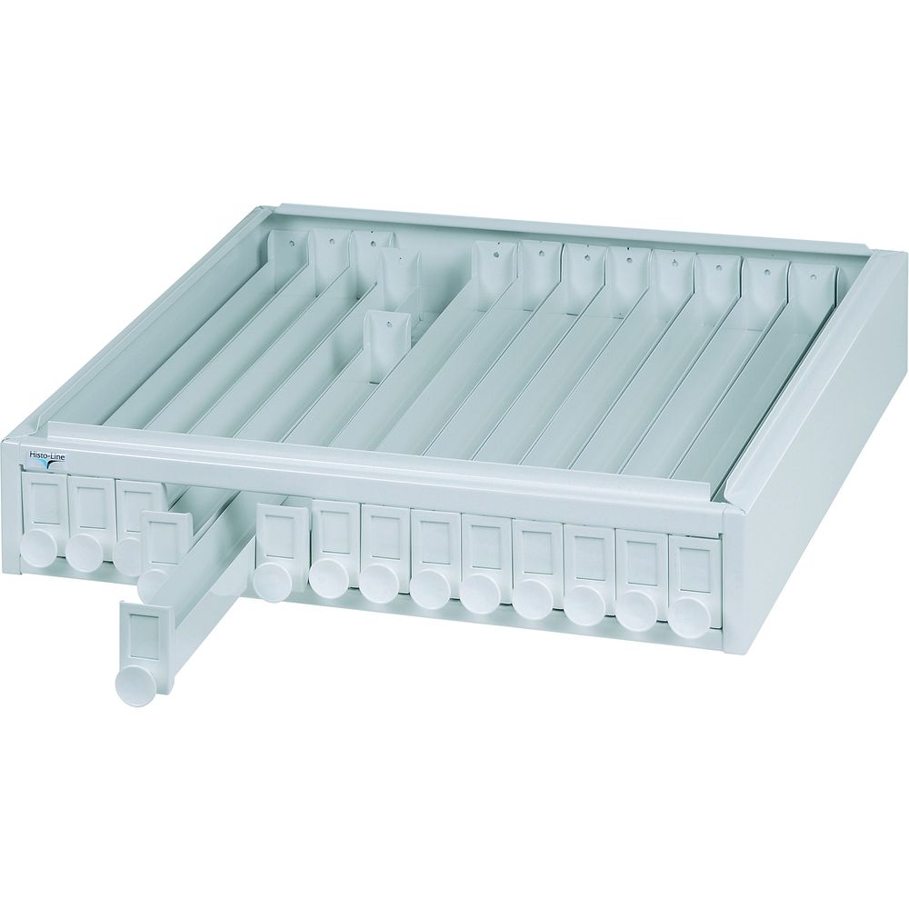 Classeurs métalliques superposables pour blocs de paraffine