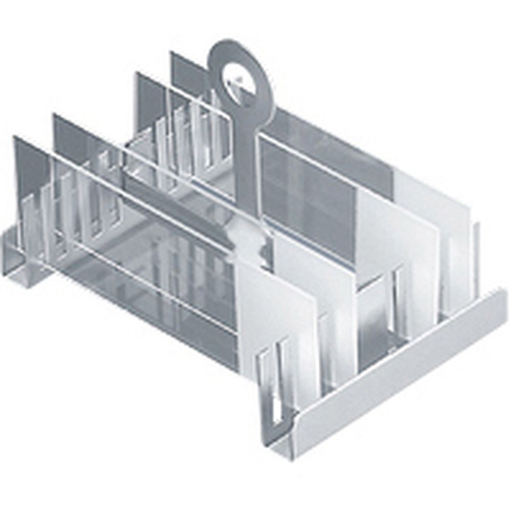 Cuve en verre panier en inox