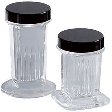 Cuves de Coplin en verre couvercle en résine d'urée