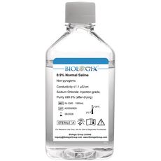 Solution saline physiologique à 0,9 %
