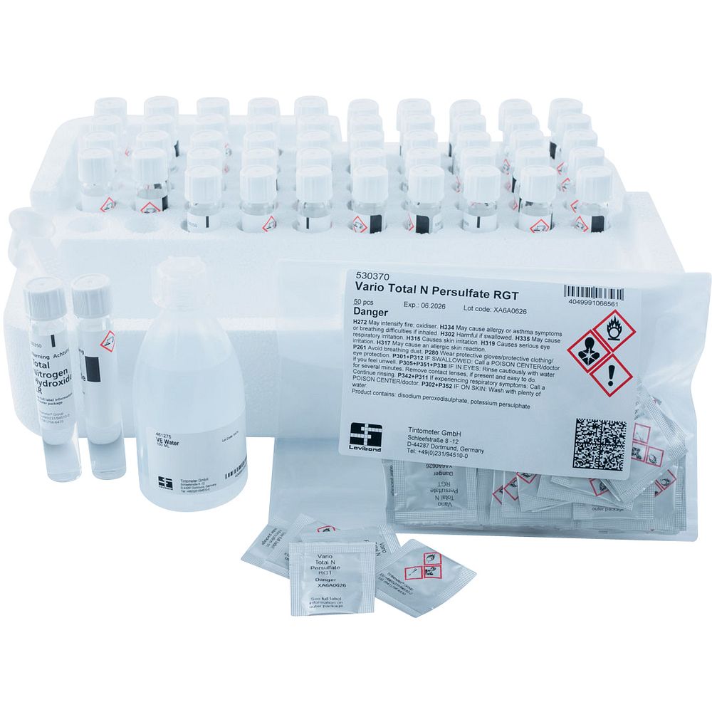 Kit de réactifs Azote total gamme faible