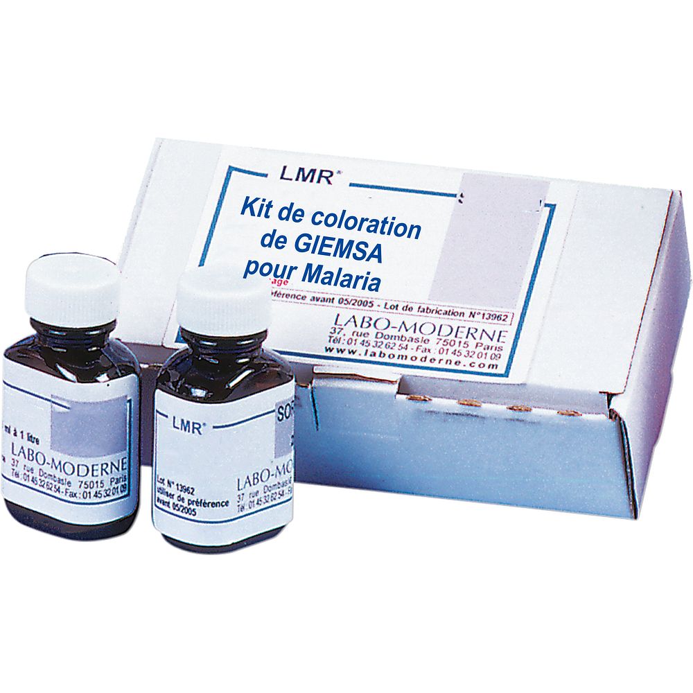 Kit de coloration de Giemsa pour Malaria