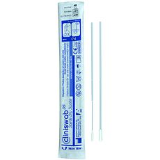 Ecouvillons secs stériles tige en plastique secabe