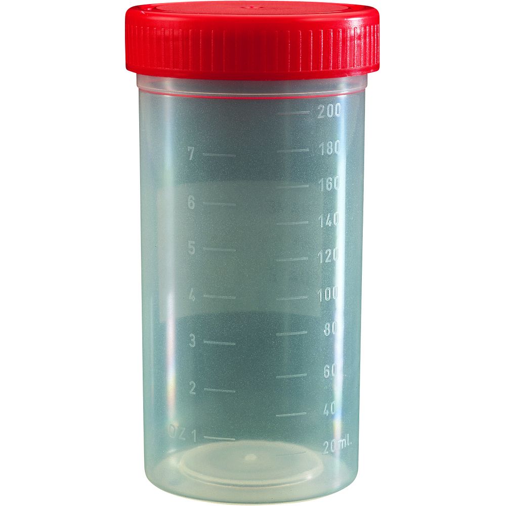 Flacons de prélèvement en polypropylène 120 à 200&nbspml