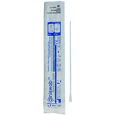 Ecouvillons secs tige en plastique