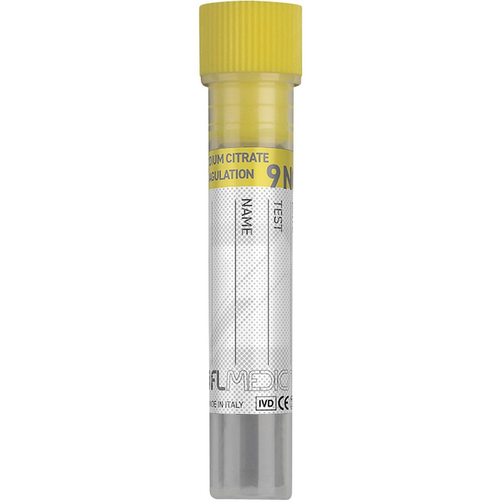Tubes PROMED© avec Citrate de Sodium 3,8% pour coagulation