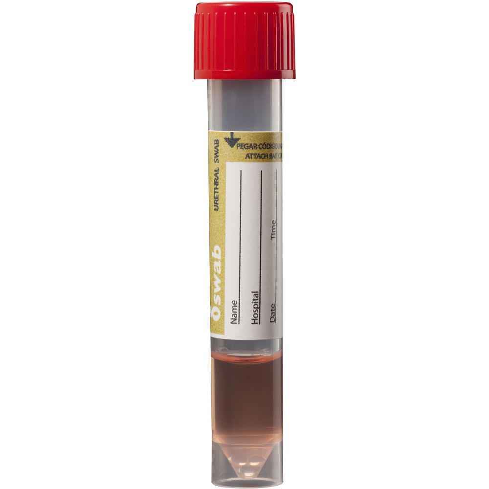 Ecouvillons floqués en tubes avec milieu VICUM