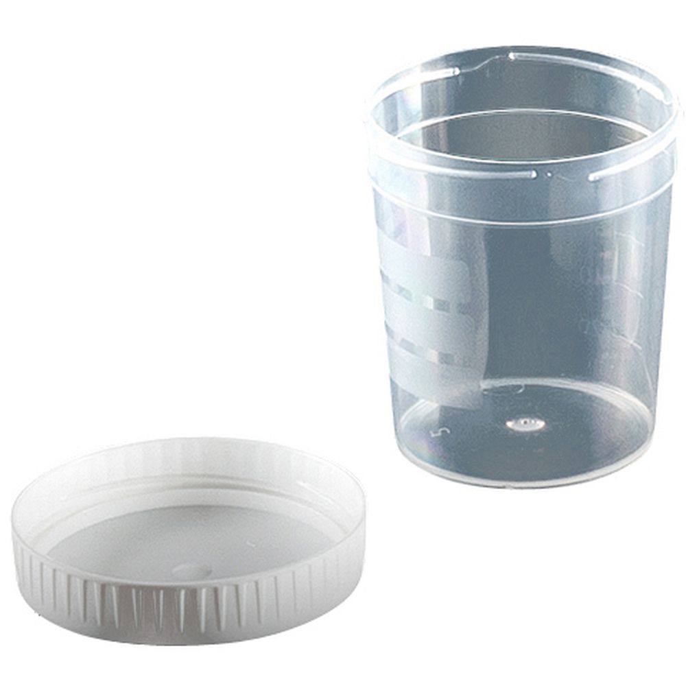 Flacons de prélèvement en polypropylène 120 à 200&nbspml
