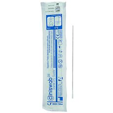 Ecouvillons secs tige en aluminium