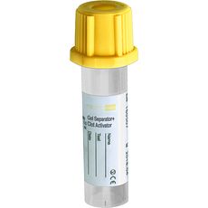 Tubes pédiatriques MICROMED© stériles avec Activateur de caillot + gel séparateur