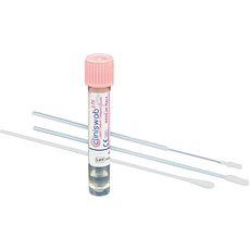 Ecouvillons stériles avec milieu de culture AMIES en tubes