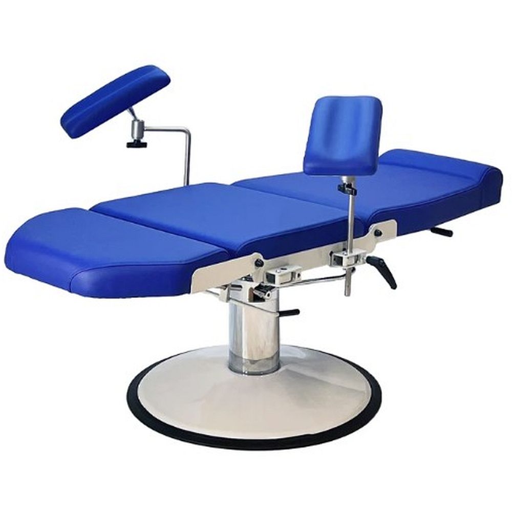 Fauteuil de prélèvement sanguin pivotant 360°