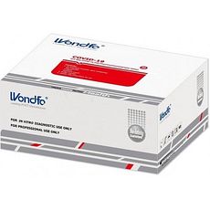 Boîte de 20 tests antigéniques détection rapide d'antigènes du SARS-CoV-2, responsable de la COVID-19