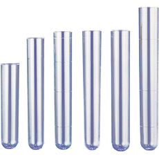 Tubes à hémolyse à fond rond en polystyrène