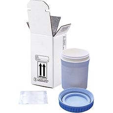 Kit complet UN3373 1000 ml pot 1000 ml 95 kPa + absorbant