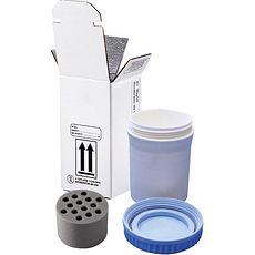 Kits complets UN3373 1000 ml : pot 1000 ml 95 kPa et portoir 14 tubes