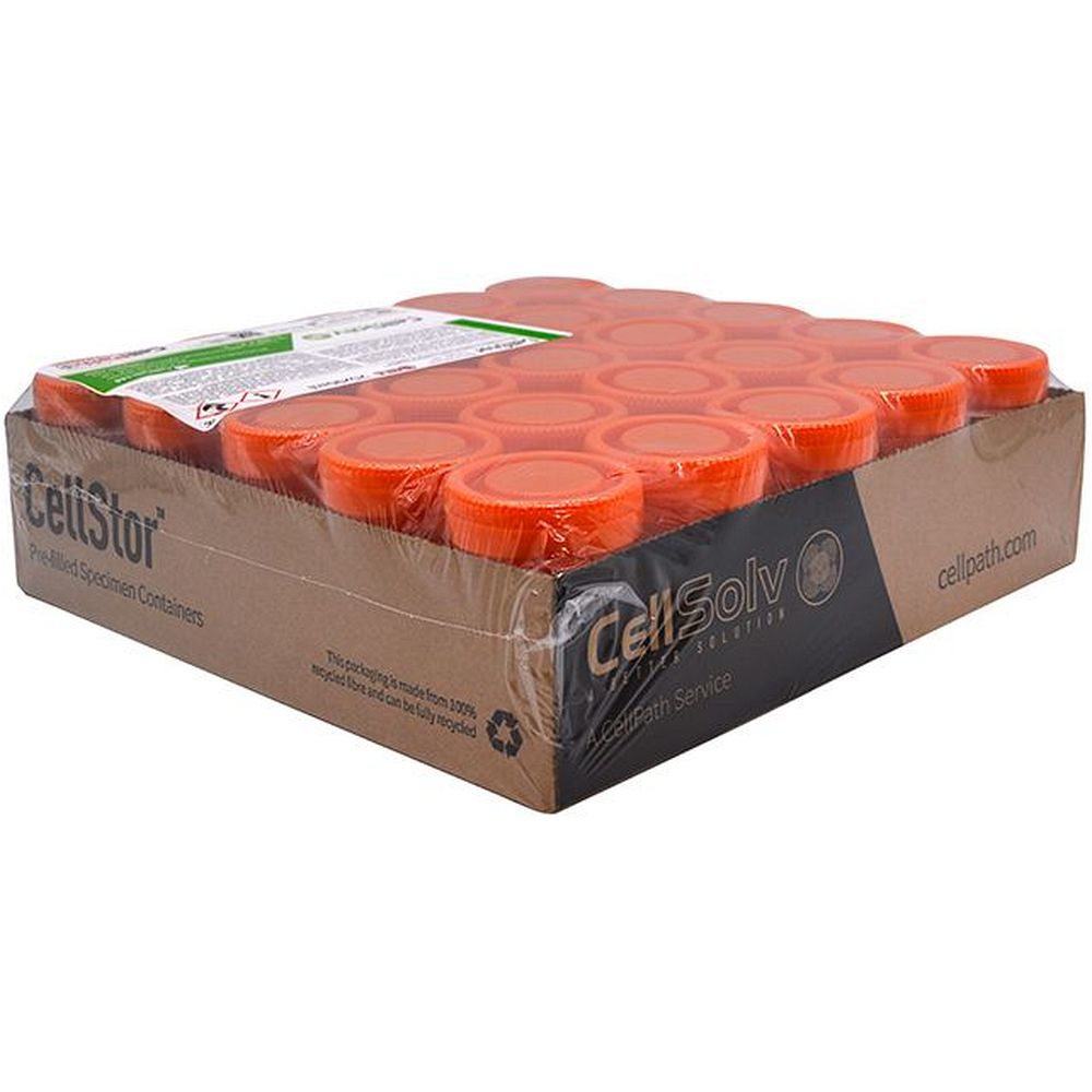 Pots pré-remplis de Formol 10% CellStor™