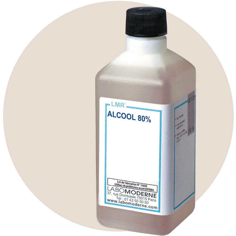 Alcool 80 % (diluant fixateur)