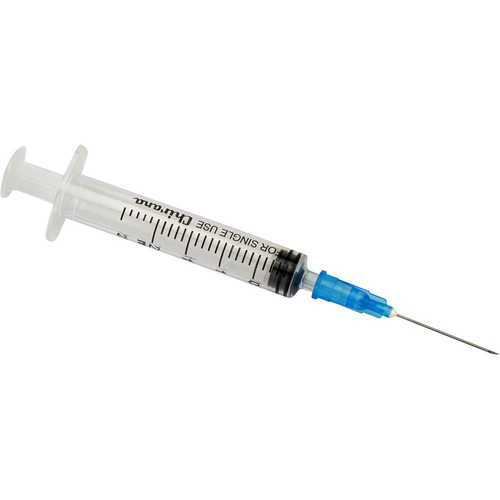 Seringues 3&nbsppièces stériles pour vaccin