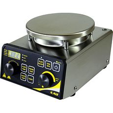 Agitateur magnétique chauffant plaque acier inox