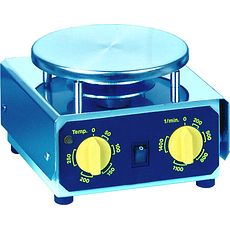Agitateur magnétique chauffant plaque acier inoxydable