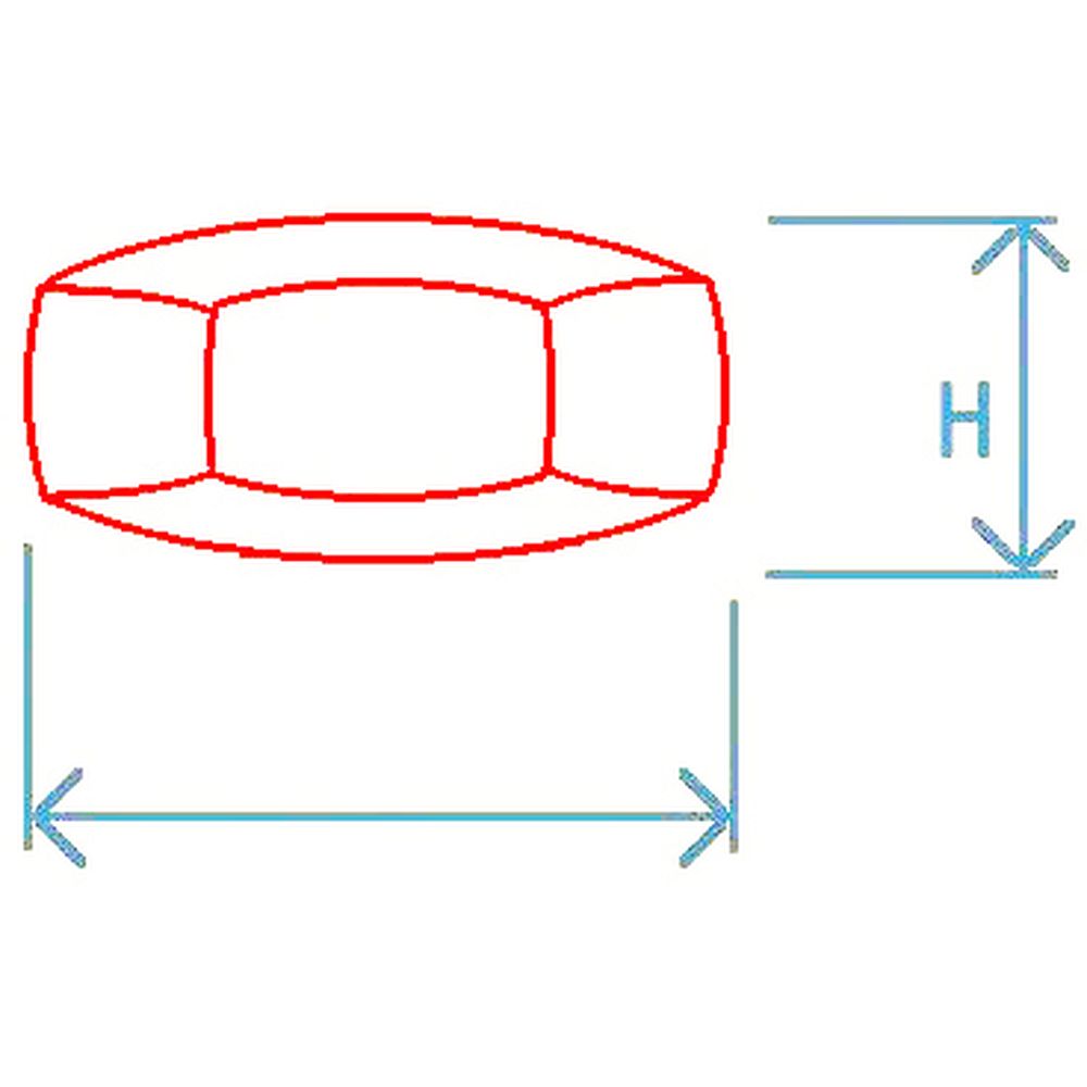 Barreaux PTFE en étoile