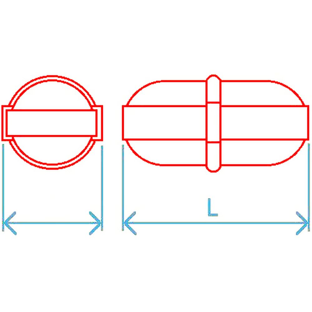 Barreaux PTFE avec anneau pivotant