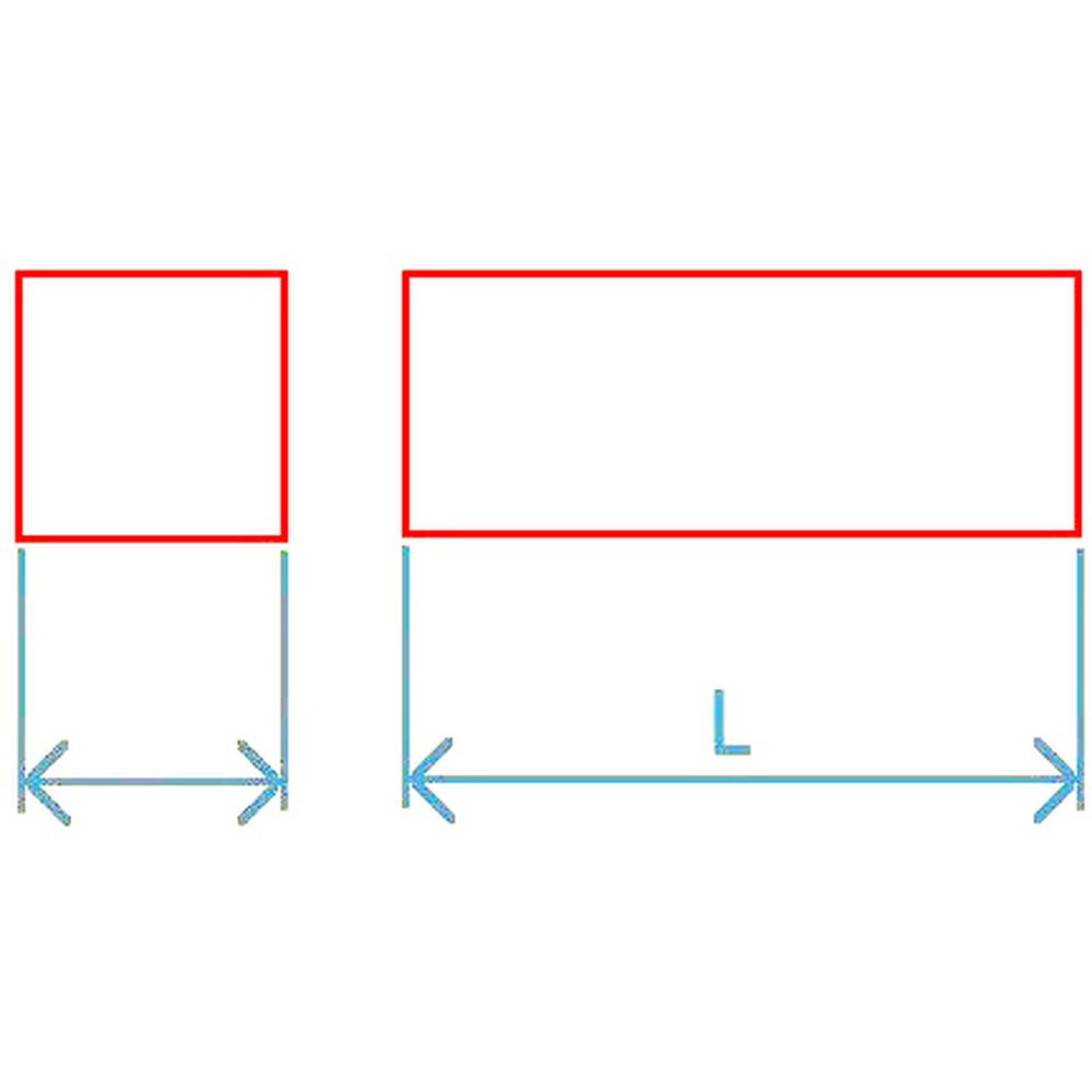 Barreaux PTFE rectangulaires