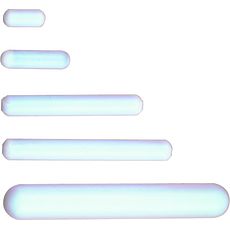 Barreaux PTFE cylindriques lisses