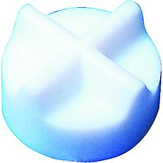 Barreaux pour tubes PTFE, croix sur une face