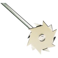 Tige à disque dissolveur en inox Ø 80 mm