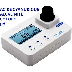 Photomètres étanches IP67 Acide cyanurique / Alcalinité / Chlore / pH