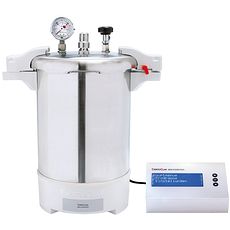 Autoclave sur paillasse en acier inox 18 litres programmable
