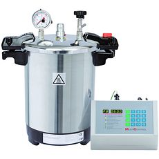 Autoclave de paillasse en aluminium 12 litres programmable