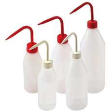 Pissette ronde forme bouteille 1000ml en LDPE, bouchon blanc
