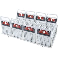 Plateaux avec support de tubes