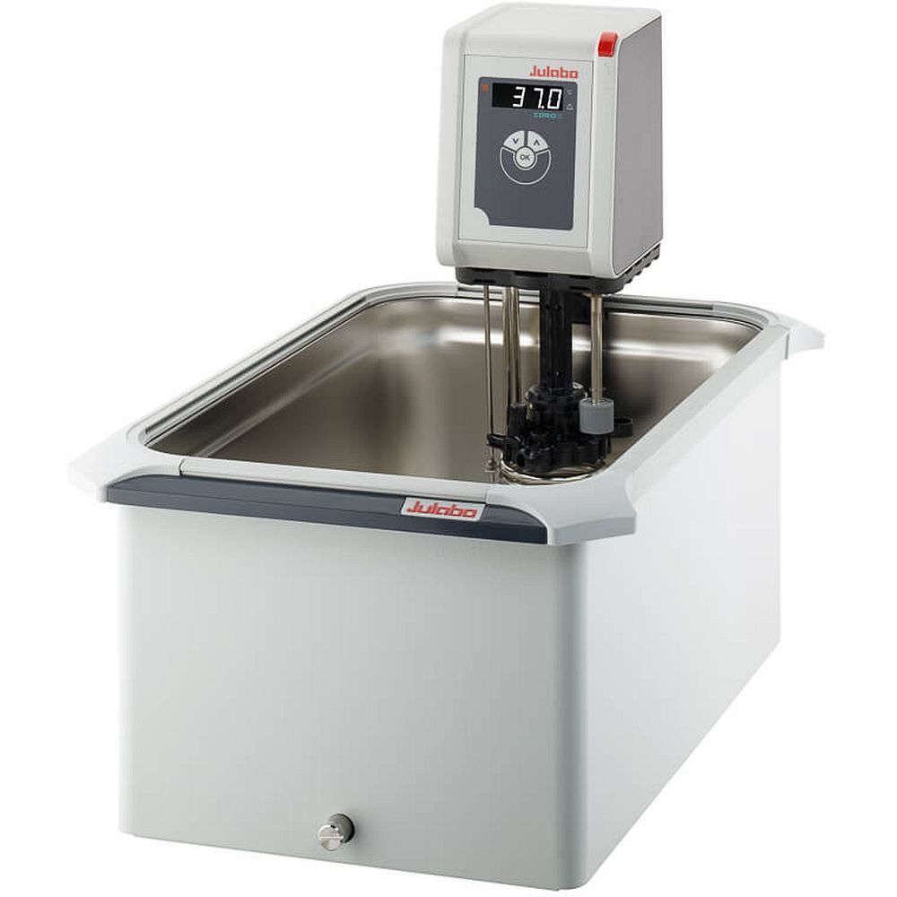 Bains thermostatés +20 à +100°C cuve inox ouverte
