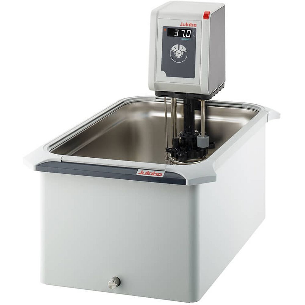 Bain thermostaté +20 à  +100°C cuve inox ouverte 27 litres