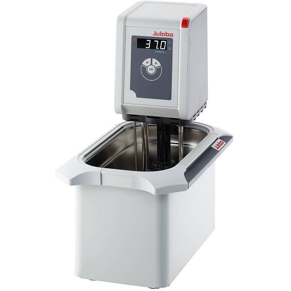 Bain thermostaté +20 à  +100°C cuve inox ouverte 5 litres