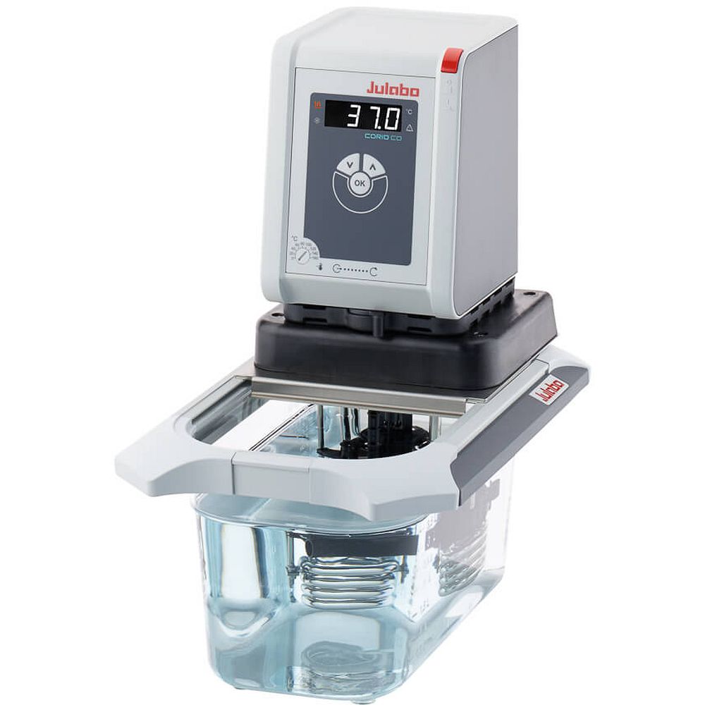 Bains thermostatés +20 à +100°C cuve polycarbonate ouverte pompe refoulante