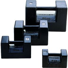 Poids étalons M1 rectangulaires 5 à 50 kg