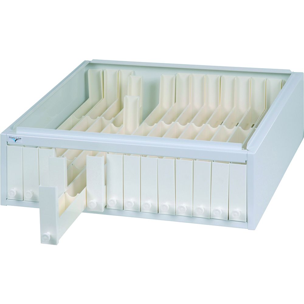 Classeurs métalliques superposables pour lames