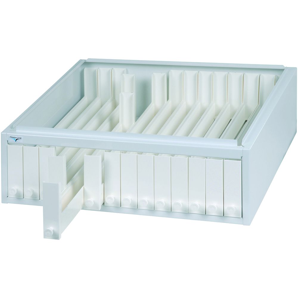 Classeurs métalliques superposables pour lames