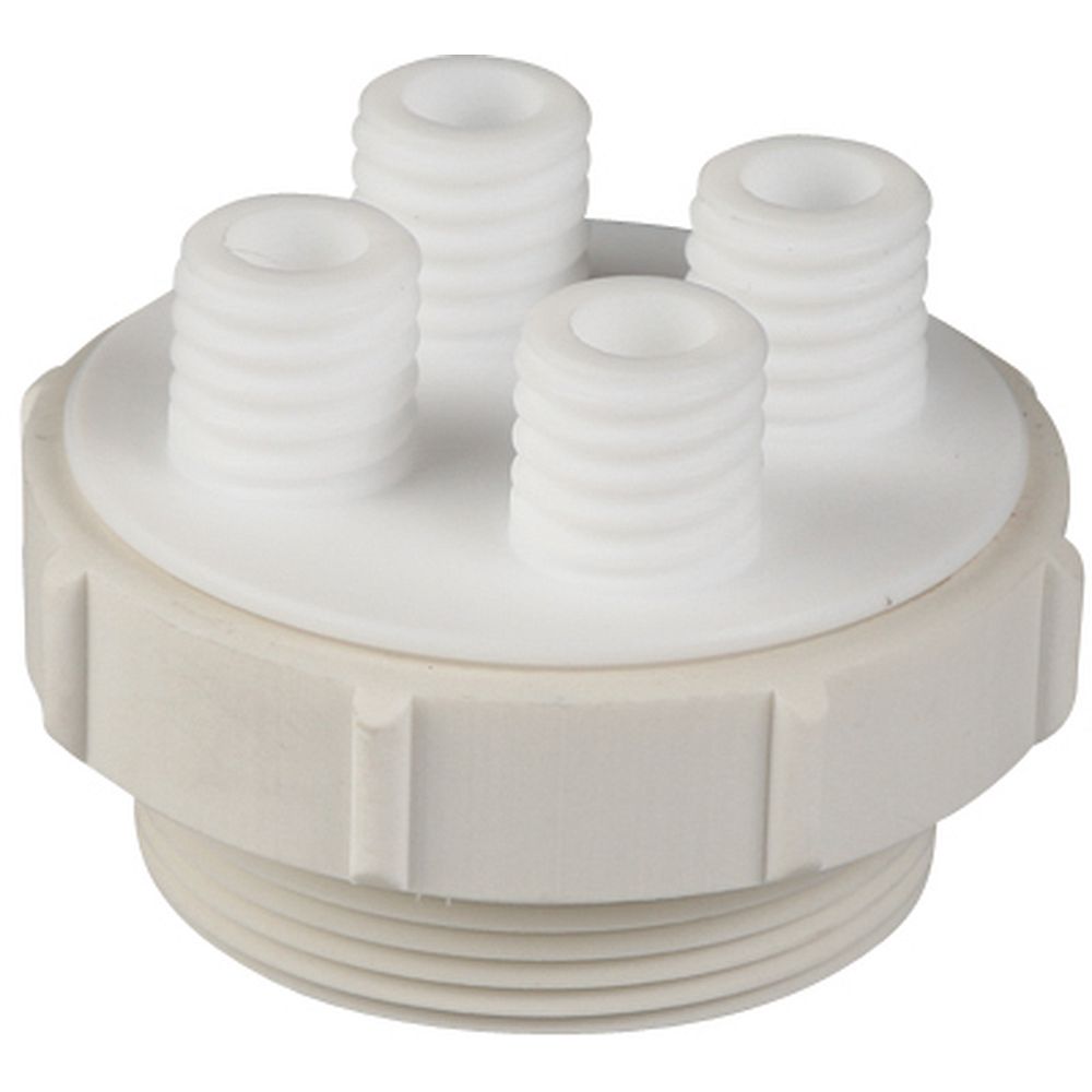 Bouchons distributeurs multiples pour fûts en PTFE