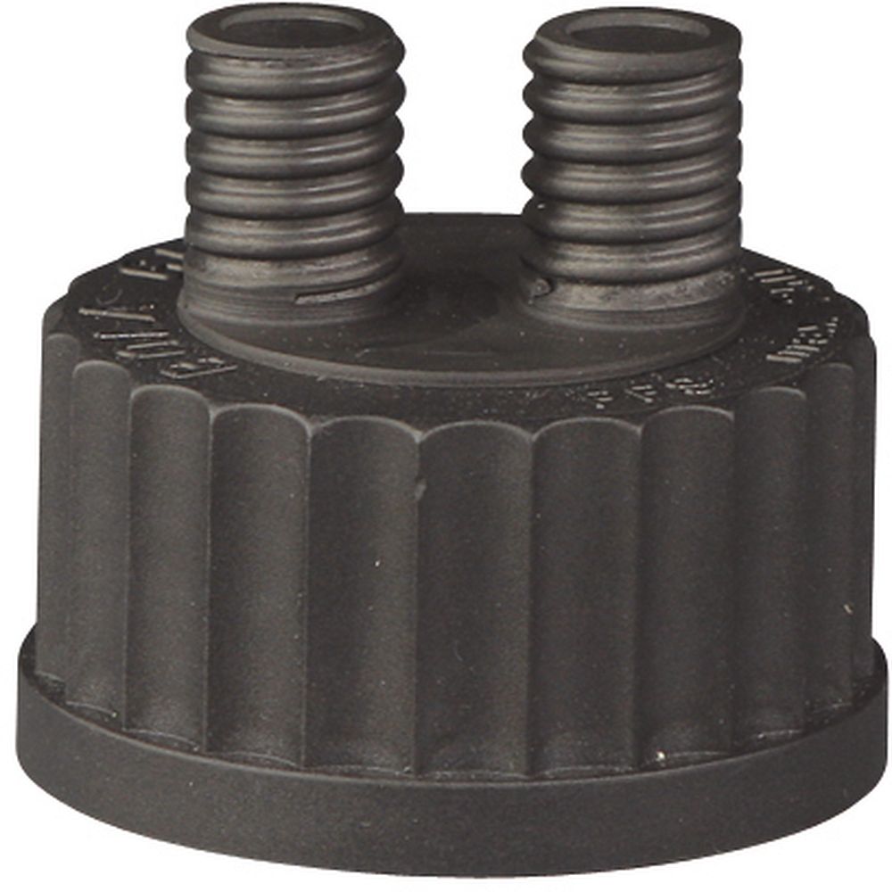 Bouchons distributeurs en PPS ports secondaires en PTFE antistatiques